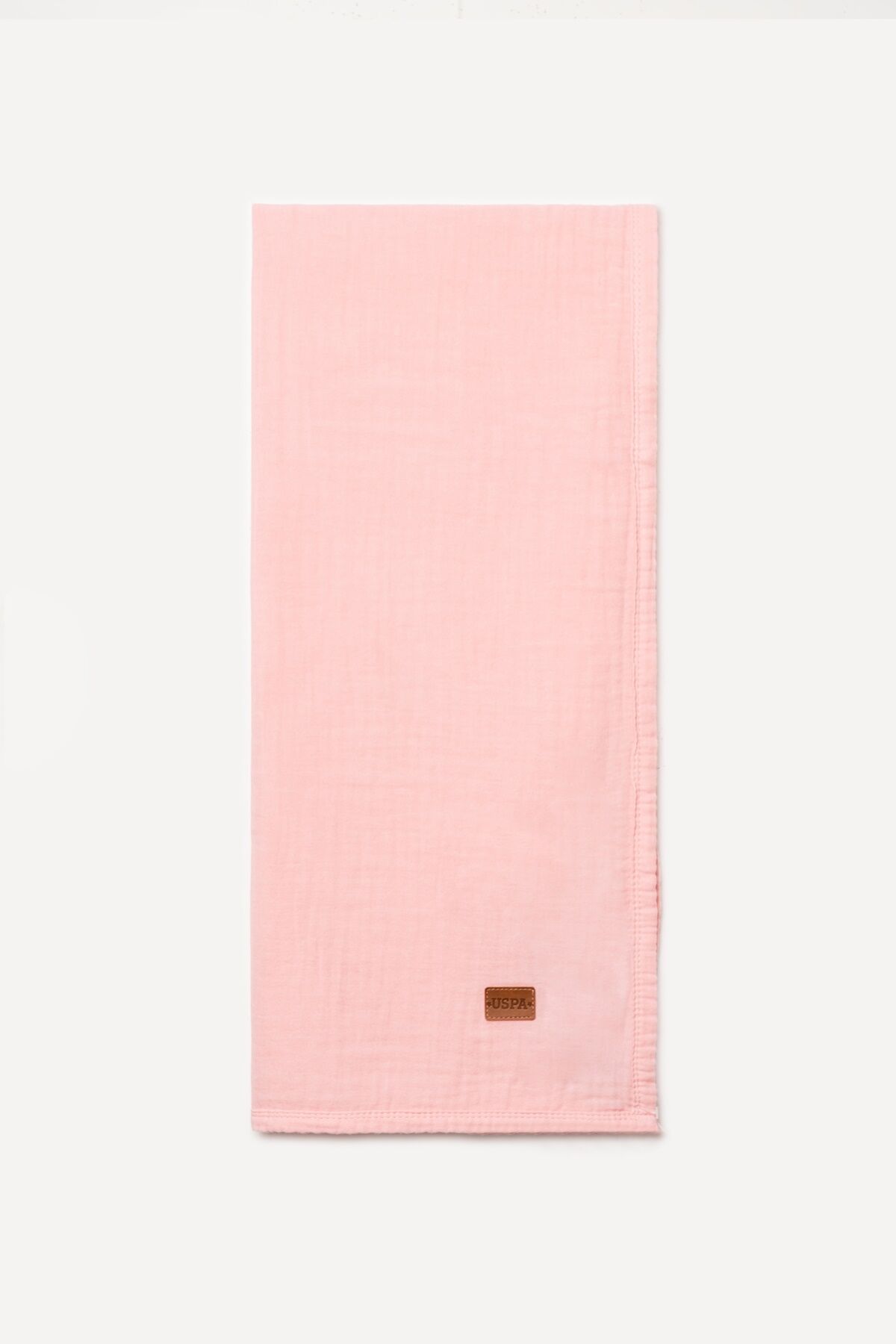 U.S. Polo Assn - U.S Polo Assn. Kız Bebek Pembe Battaniye