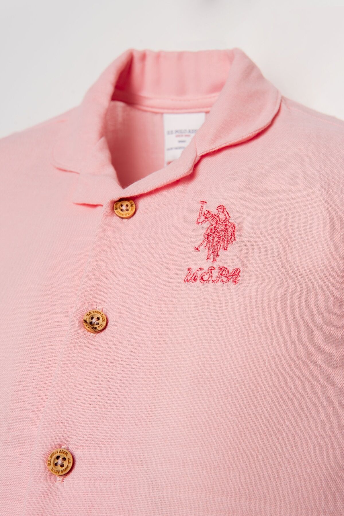 U.S. Polo Assn - U.S Polo Assn. Kız Bebek Pembe Takım (1)