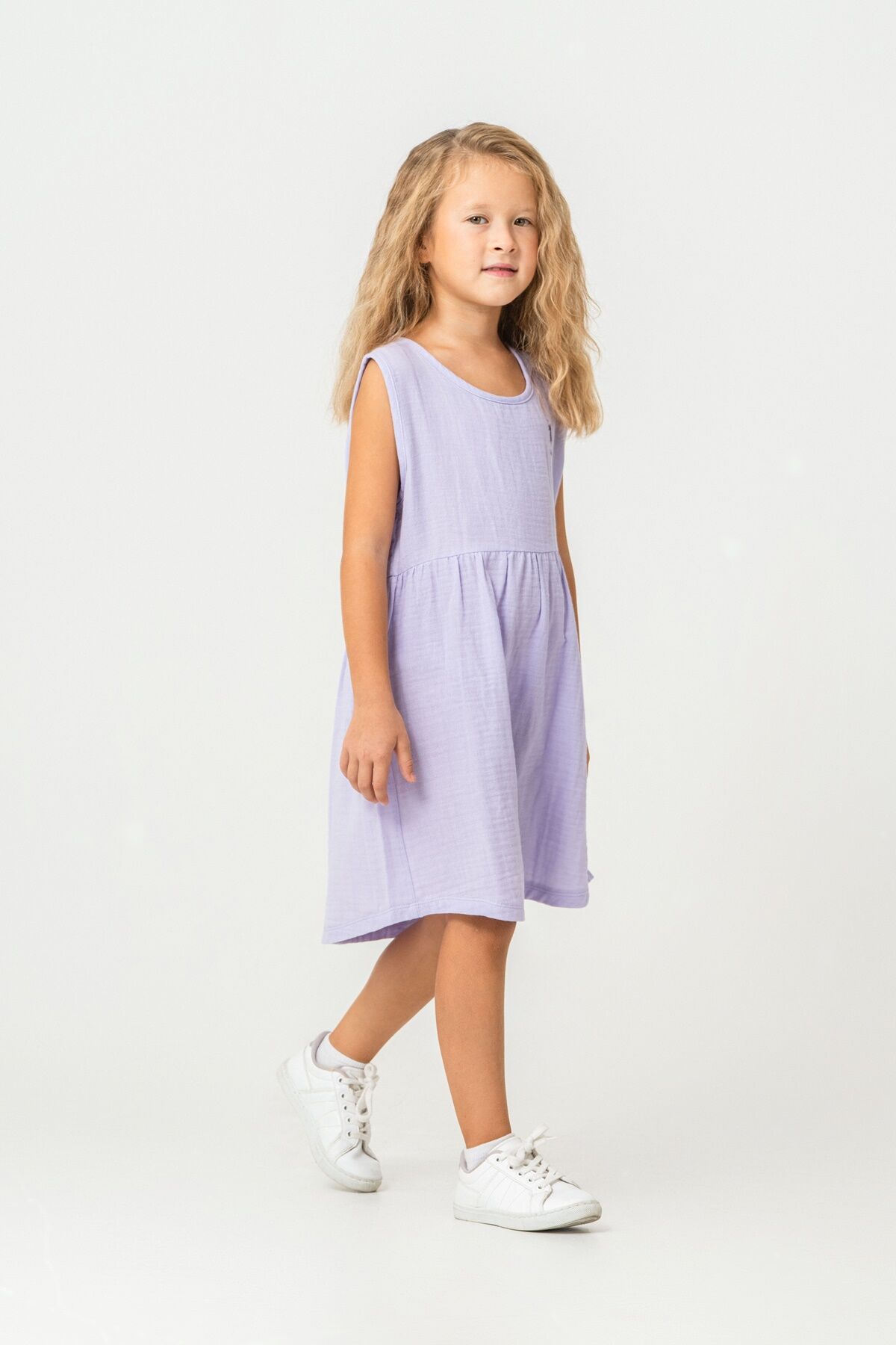 U.S. Polo Assn - U.S. Polo Assn. Kız Çocuk Mor Elbise (1)