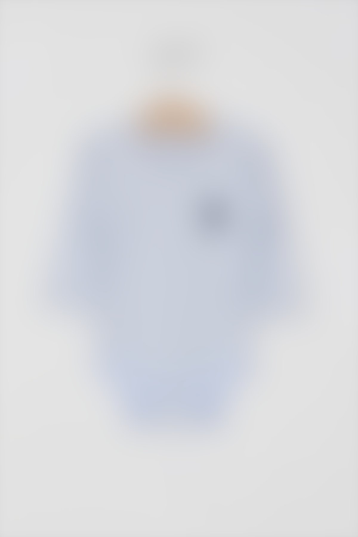 U.S. Polo Assn Bebek - U.S. Polo Assn Lisanslı Açık Mavi Kız Bebek Uzun Kol Body Zıbın