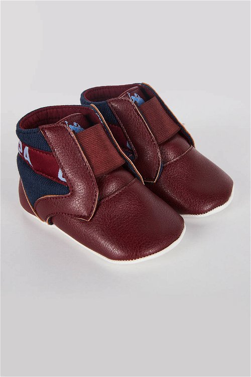 U.S. Polo Assn Lisanslı Bordo Bebek Ayakkabı