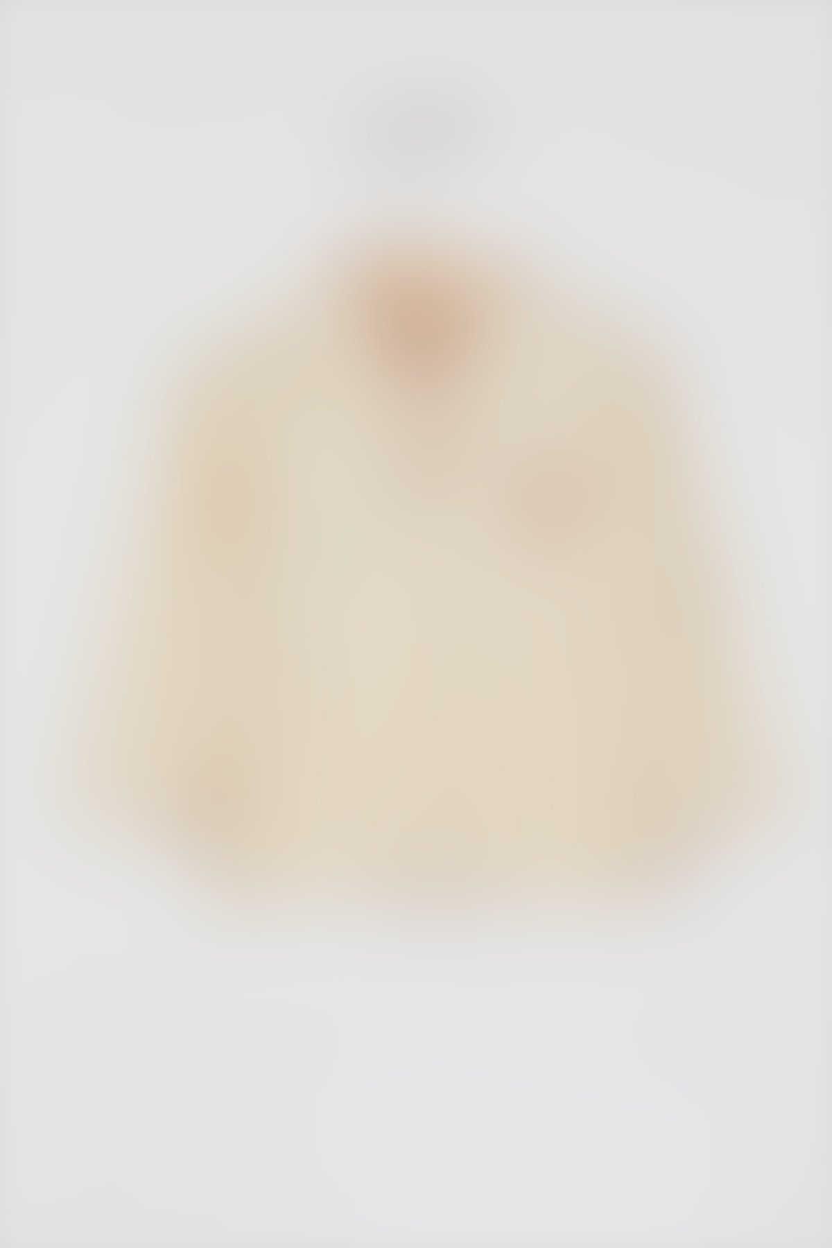 U.S. Polo Assn Bebek - U.S. Polo Assn Lisanslı Classic Fildişi Bebek Uzun Kol Yakalı Sweatshirt
