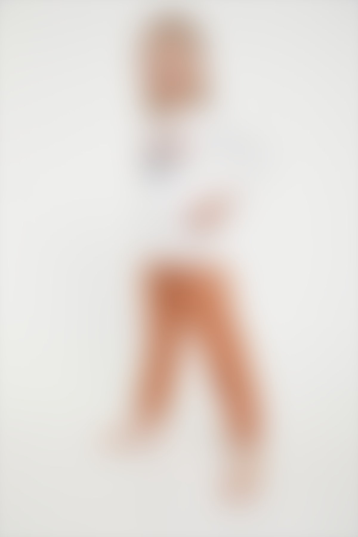 U.S. Polo Assn - U.S. Polo Assn Lisanslı Classic Krem Kız Çocuk Uzun Kol Pijama Takım