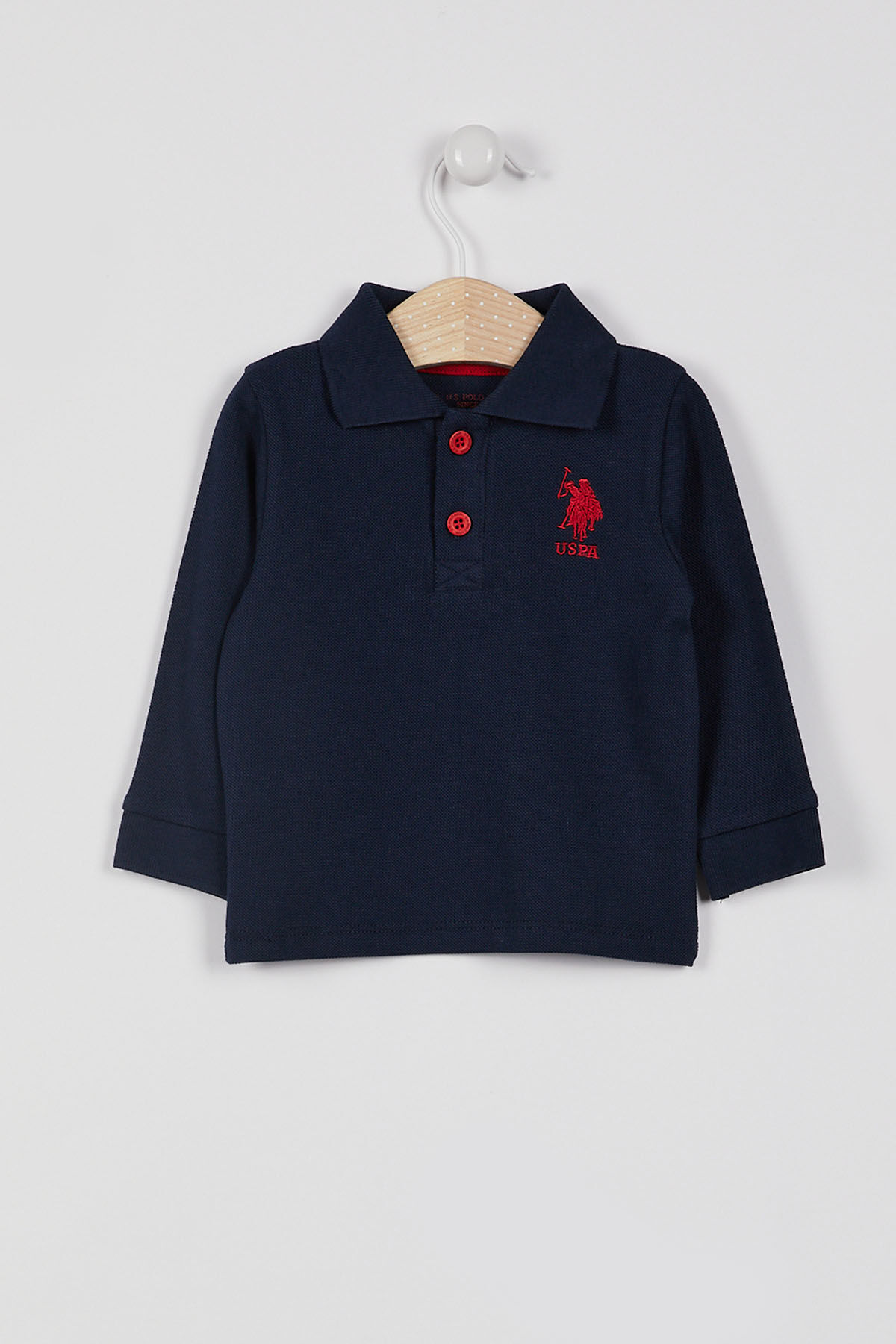 U.S. Polo Assn - U.S. Polo Assn Erkek Bebek Lacivert Sweatshirt