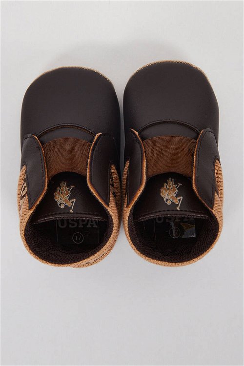 U.S. Polo Assn Lisanslı Kahverengi Bebek Ayakkabı