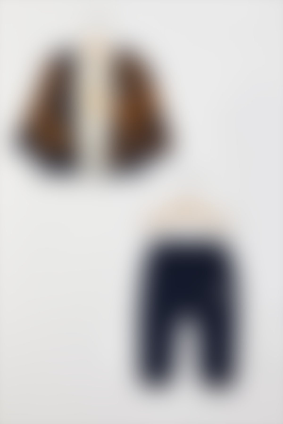 U.S. Polo Assn - U.S. Polo Assn Lisanslı Lacivert Erkek Bebek Kapişonlu Uzun Kol 3'lü Takım