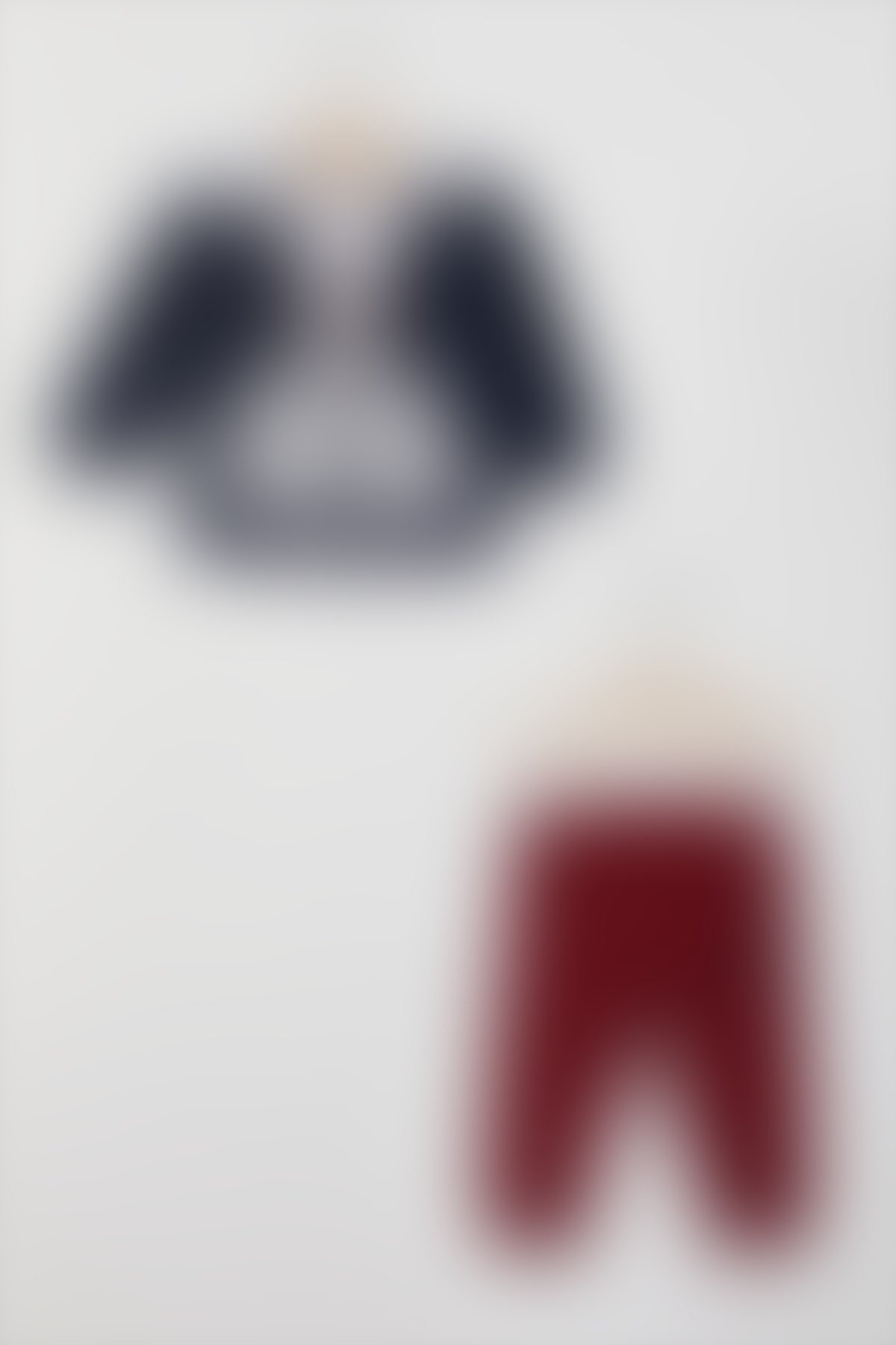U.S. Polo Assn - U.S. Polo Assn Lisanslı Lacivert Erkek Bebek Uzun Kol 3'lü Takım