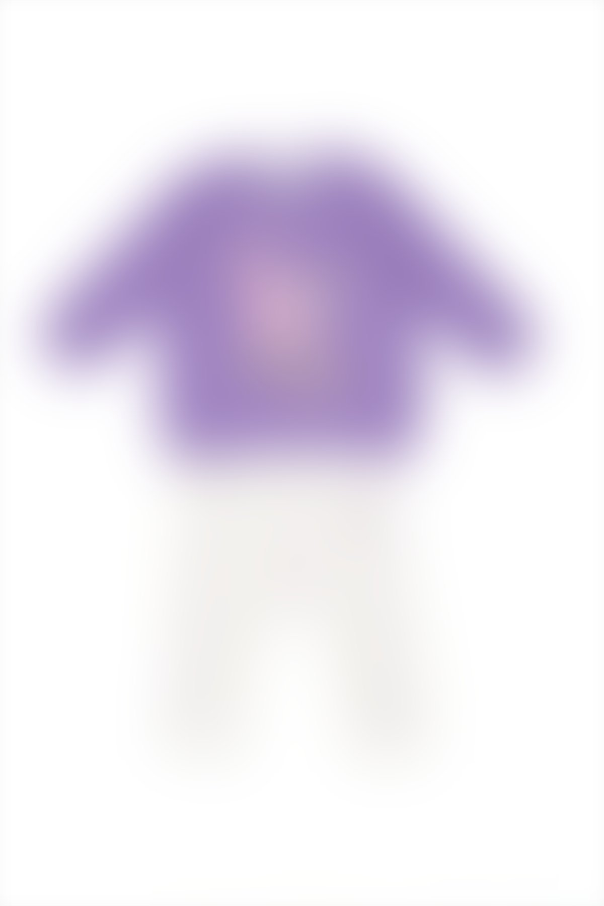 U.S. Polo Assn - U.S. Polo Assn Lisanslı Love Neigh Violet Kız Bebek Takımı