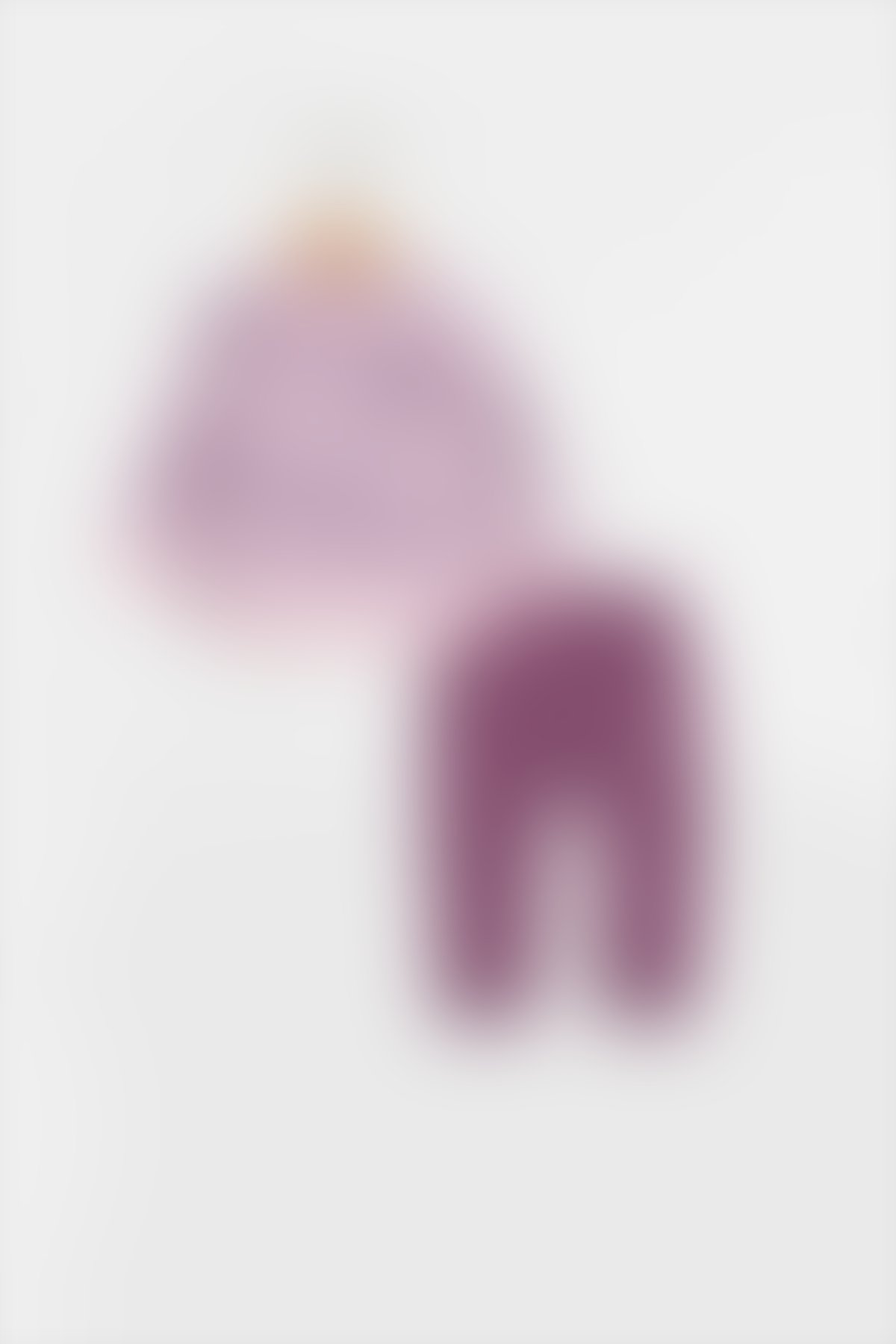 U.S. Polo Assn Bebek - U.S. Polo Assn Lisanslı Pembe Kız Bebek Uzun Kol Eşofman Takım