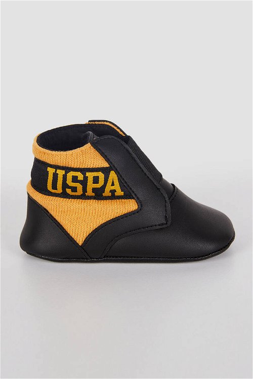 U.S. Polo Assn Lisanslı Siyah Bebek Ayakkabı