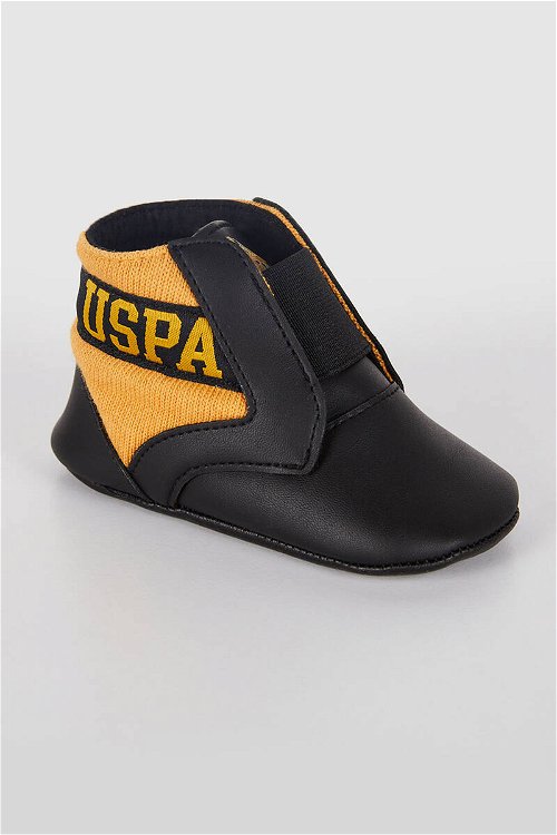 U.S. Polo Assn Lisanslı Siyah Bebek Ayakkabı