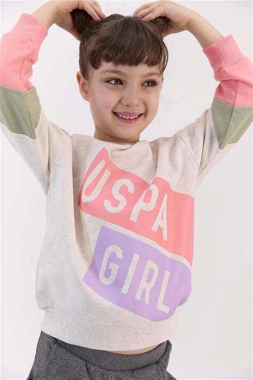 U.S. Polo Assn Uspa Girl Kremmelanj Kız Çocuk İkili Takım