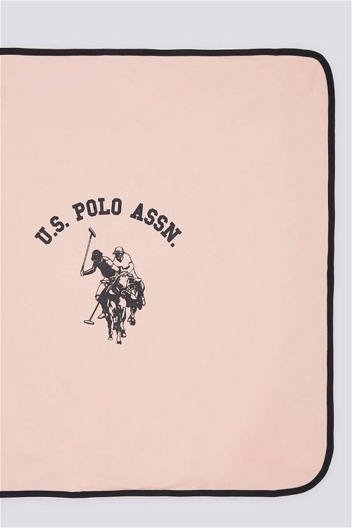 U.S Polo Bebek Battaniye Toz Pembe