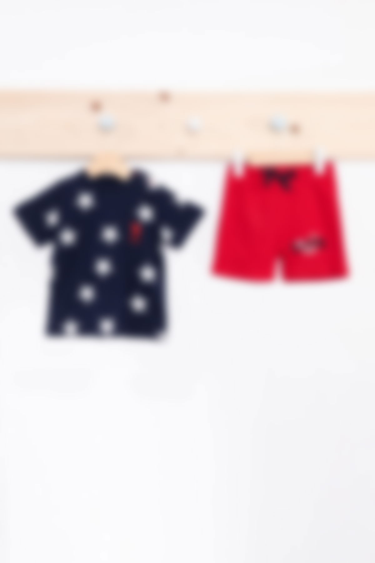 U.S. Polo Assn - U.S. Polo Assn. Erkek Bebek Lacivert 2'li Bebek Takım