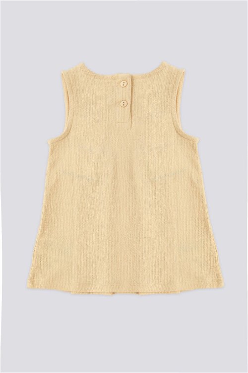 U.s Polo Assn Kız Bebek Sarı Elbise