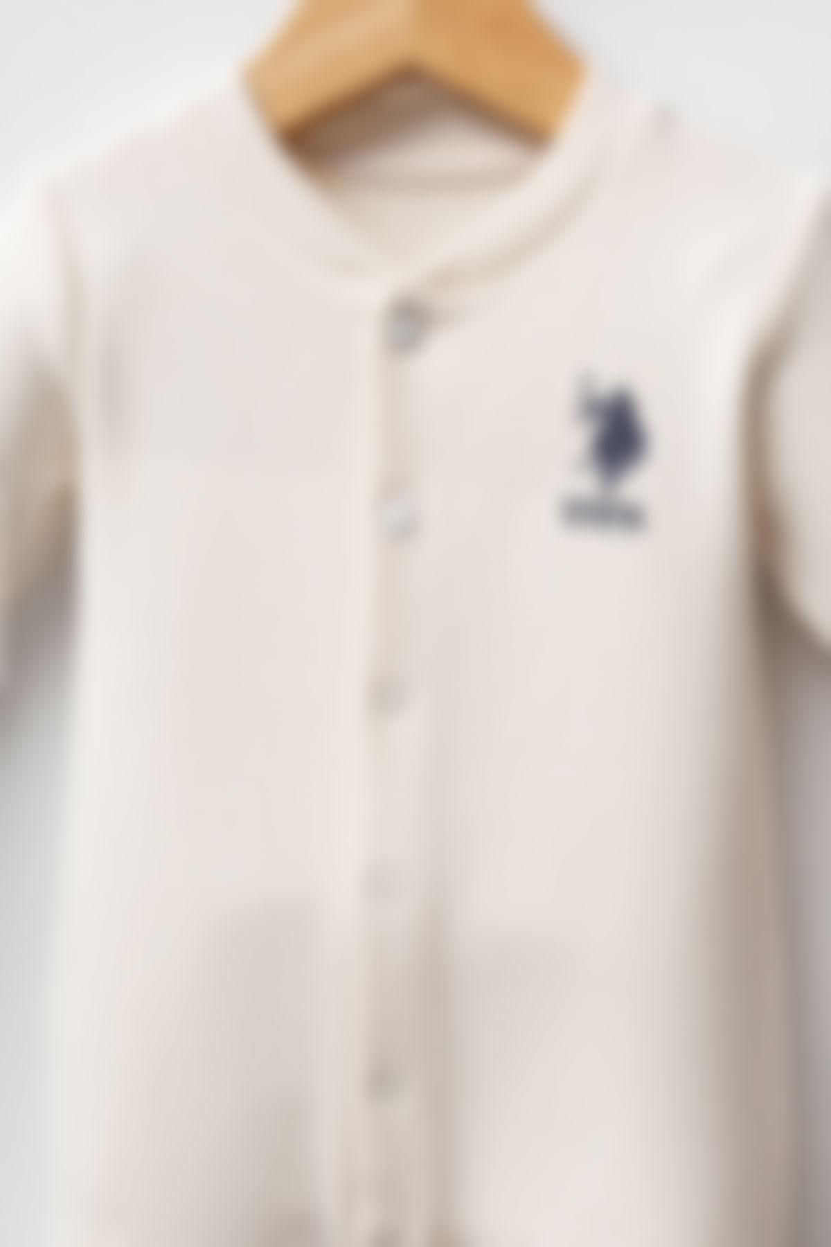 U.S. Polo Assn - U.S. Polo Assn Erkek Bebek Ekru 10'lu Hastane Çıkışı