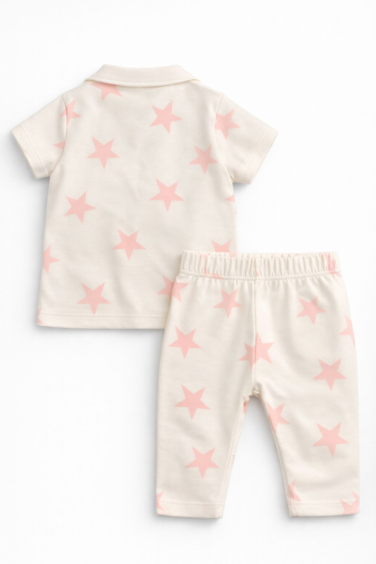 U.S. Polo Assn Bebek - U.S Polo Assn. Kız Bebek Beyaz 2'li Takım (1)