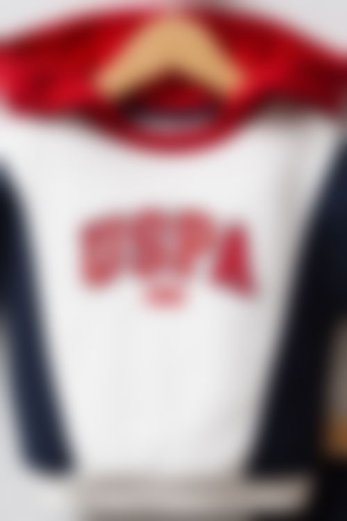 U.S. Polo Assn - U.S. Polo Assn Erkek Bebek Beyaz Bebek Takımları