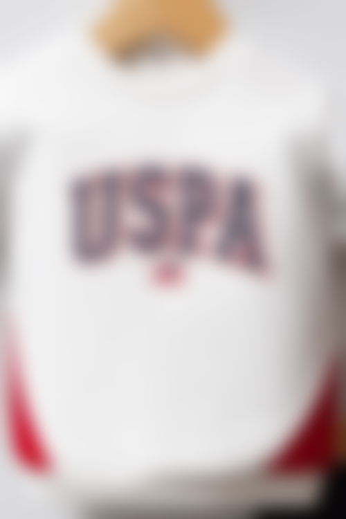 U.S. Polo Assn - U.S. Polo Assn Erkek Bebek Beyaz Bebek Takımları