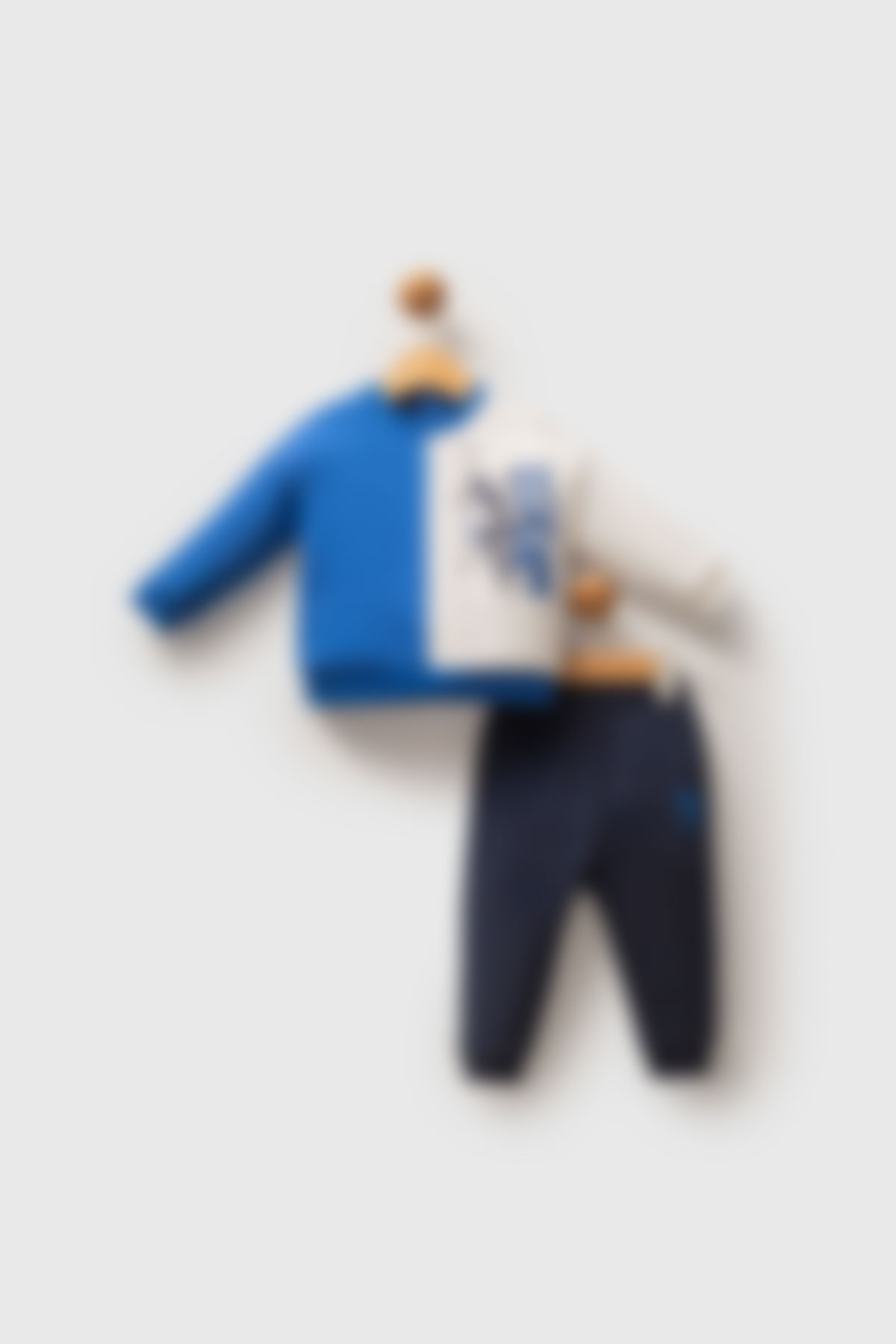 U.S. Polo Assn - U.S. Polo Assn Erkek Bebek Mavi Bebek Takımları