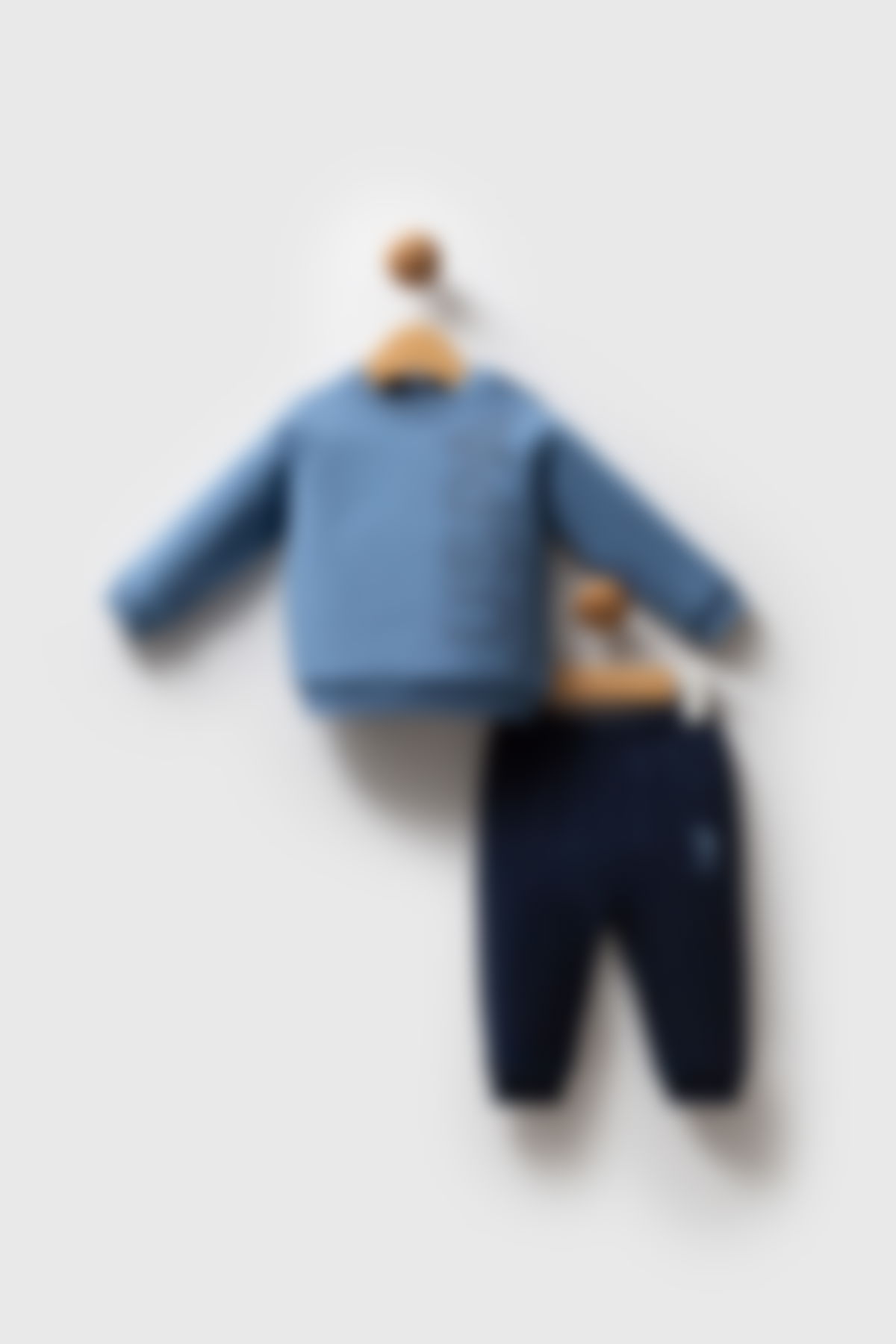 U.S. Polo Assn - U.S. Polo Assn Erkek Bebek Mavi Bebek Takımları