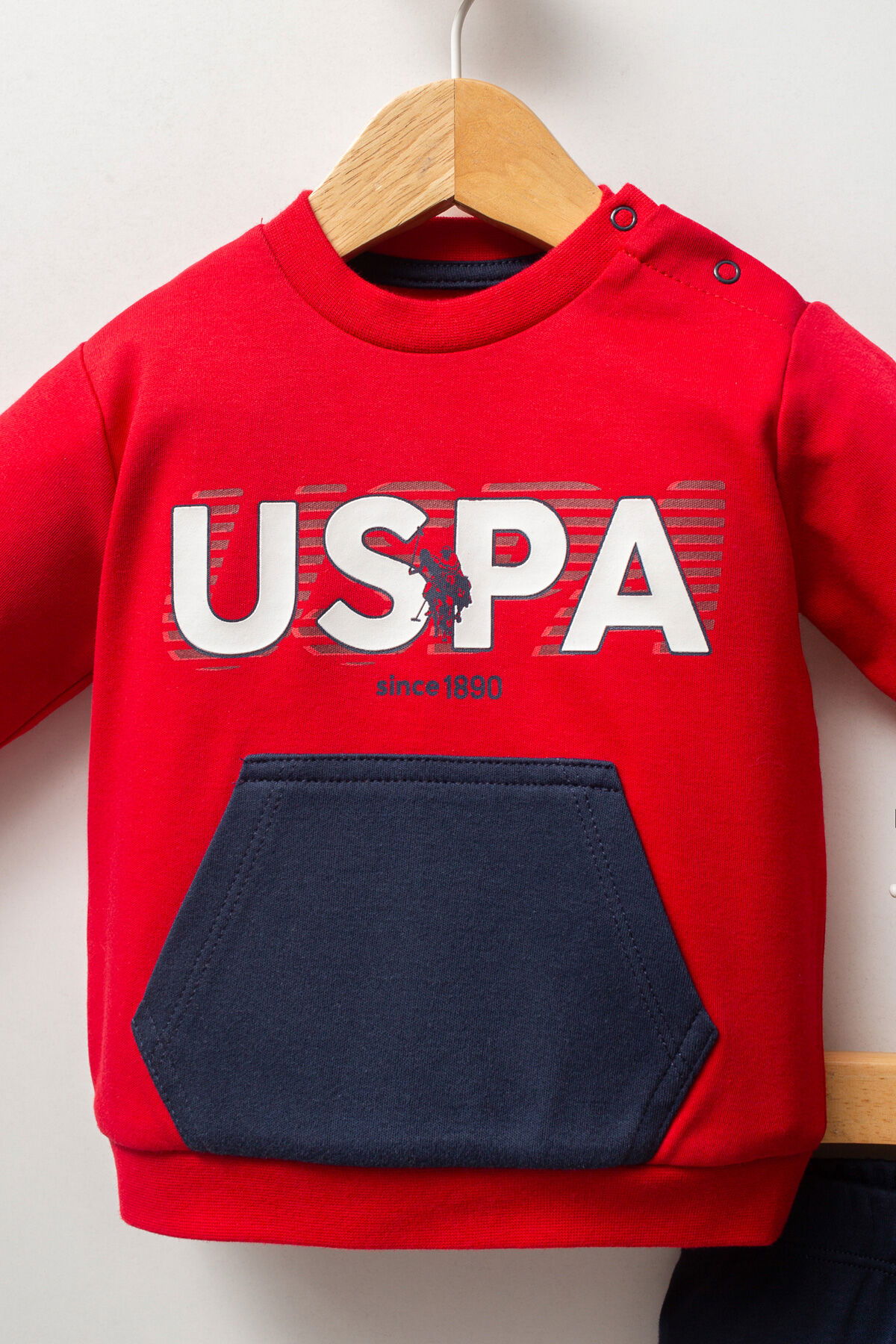U.S. Polo Assn - U.S. Polo Assn Erkek Bebek Kırmızı Bebek Takımları (1) U.S. Polo Assn - U.S. Polo Assn Erkek Bebek Kırmızı Bebek Takımları (1)