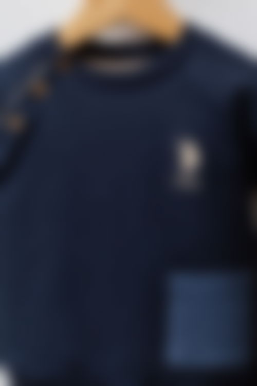 U.S. Polo Assn - U.S. Polo Assn Erkek Bebek Lacivert Bebek Takımları