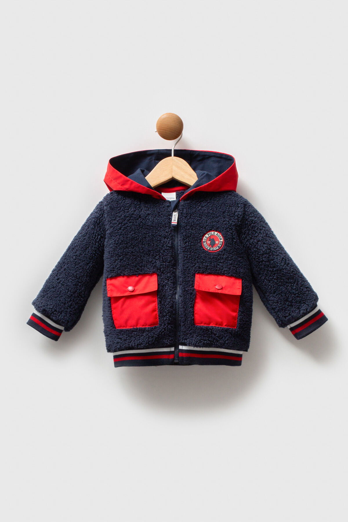 U.S. Polo Assn - U.S. Polo Assn Erkek Bebek Lacivert Mont U.S. Polo Assn - U.S. Polo Assn Erkek Bebek Lacivert Mont