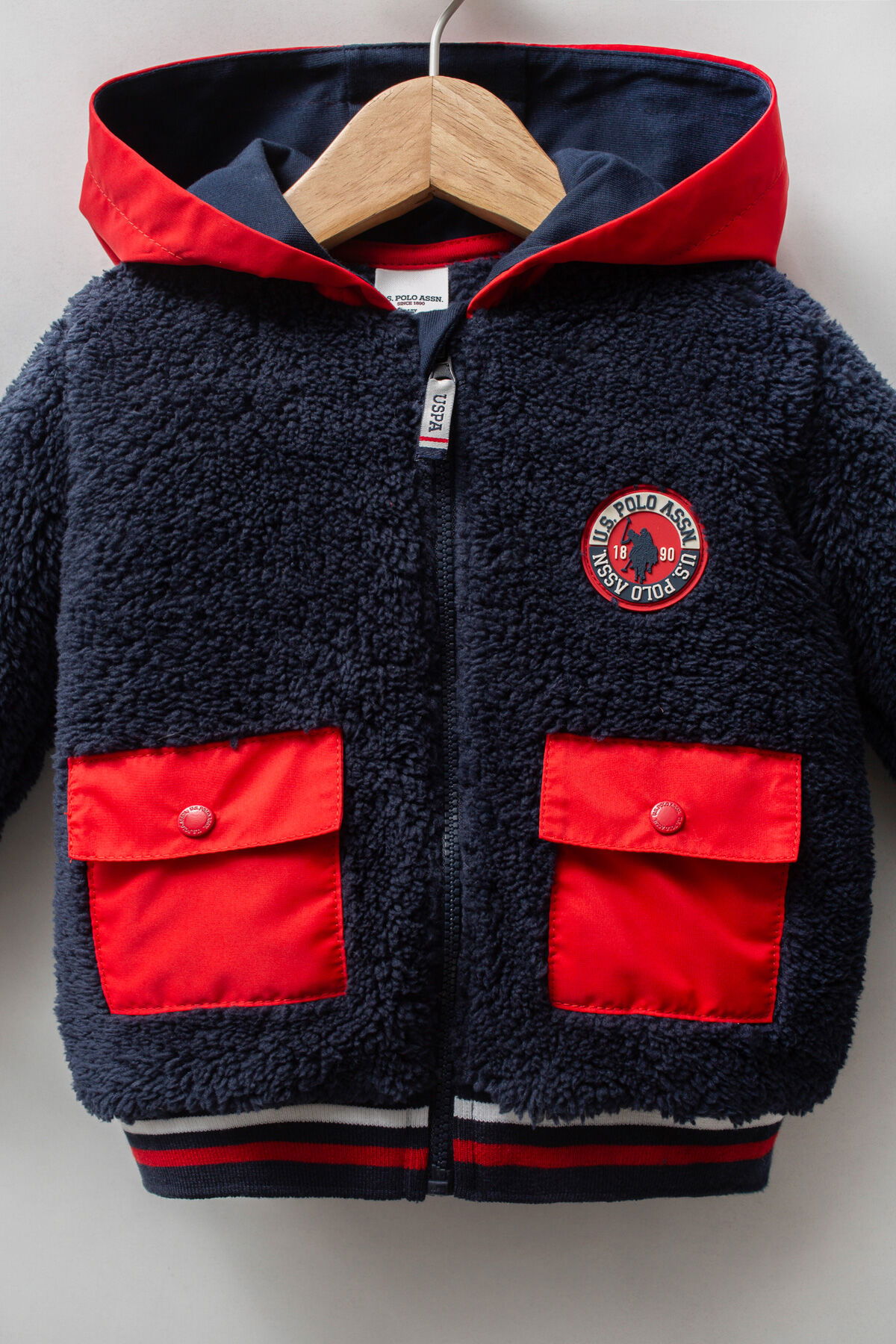 U.S. Polo Assn - U.S. Polo Assn Erkek Bebek Lacivert Mont (1) U.S. Polo Assn - U.S. Polo Assn Erkek Bebek Lacivert Mont (1)