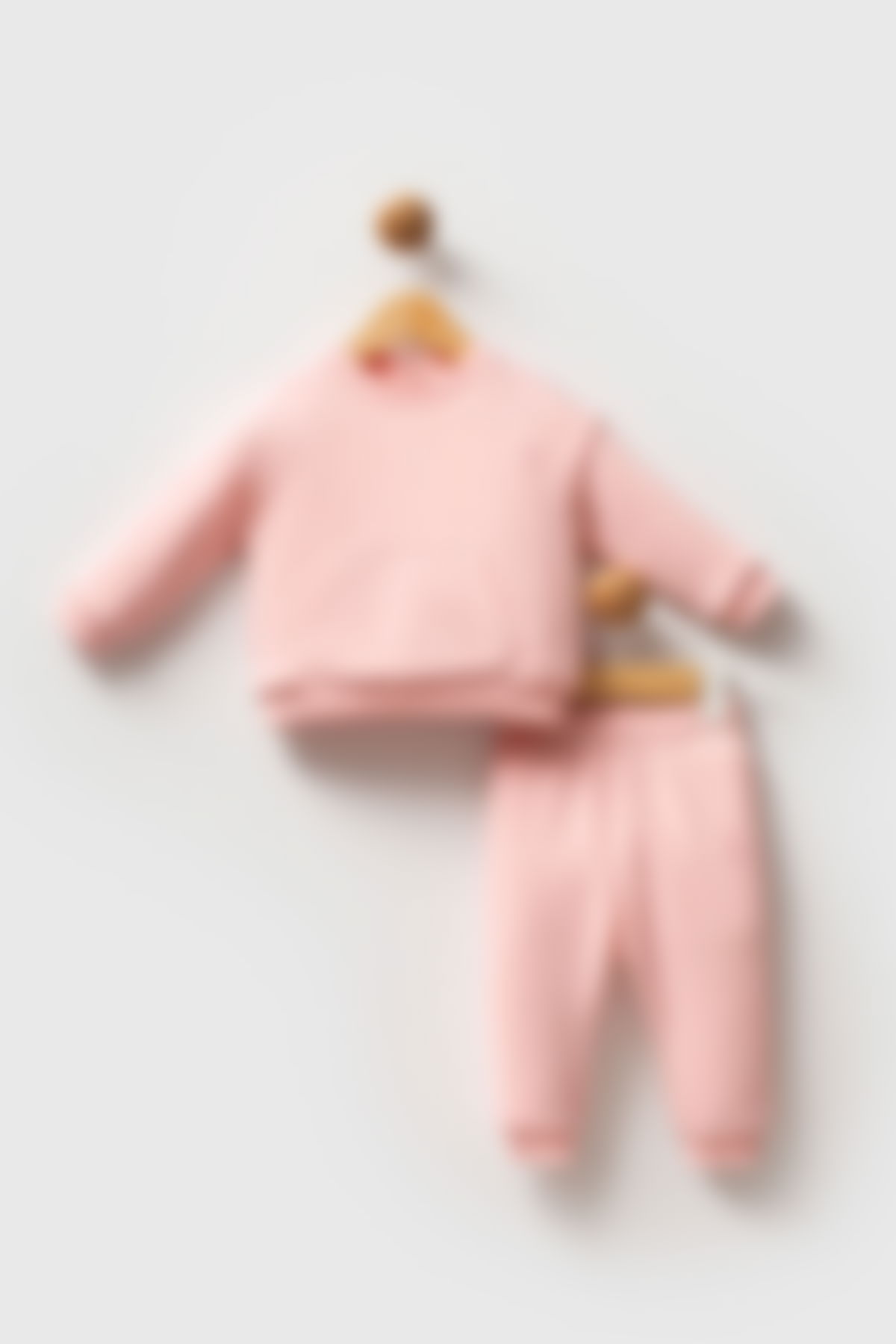 U.S. Polo Assn - U.S. Polo Assn Kız Bebek Açık Pembe Bebek Takımları