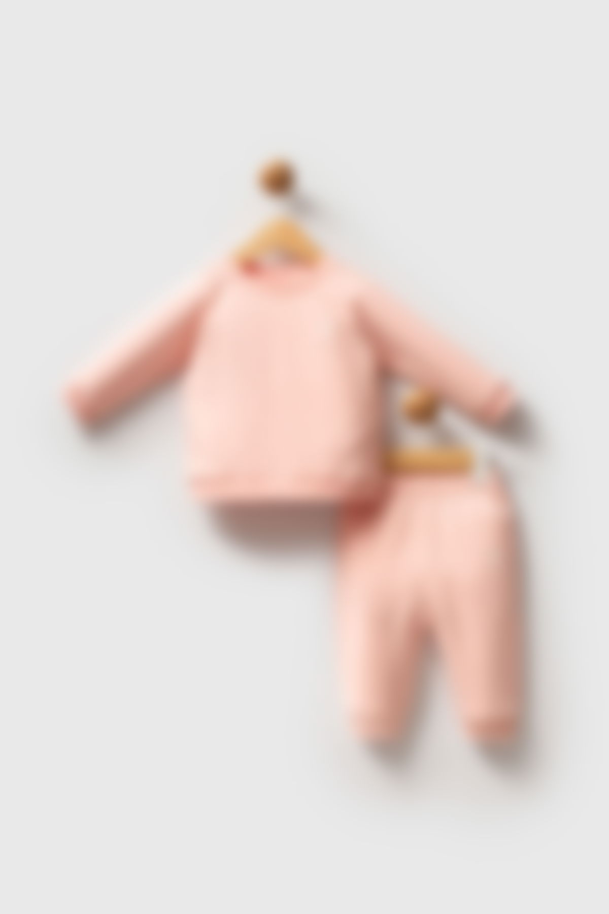 U.S. Polo Assn Bebek - U.S. Polo Assn Bebek Kız Bebek Turuncu 2'li Takım