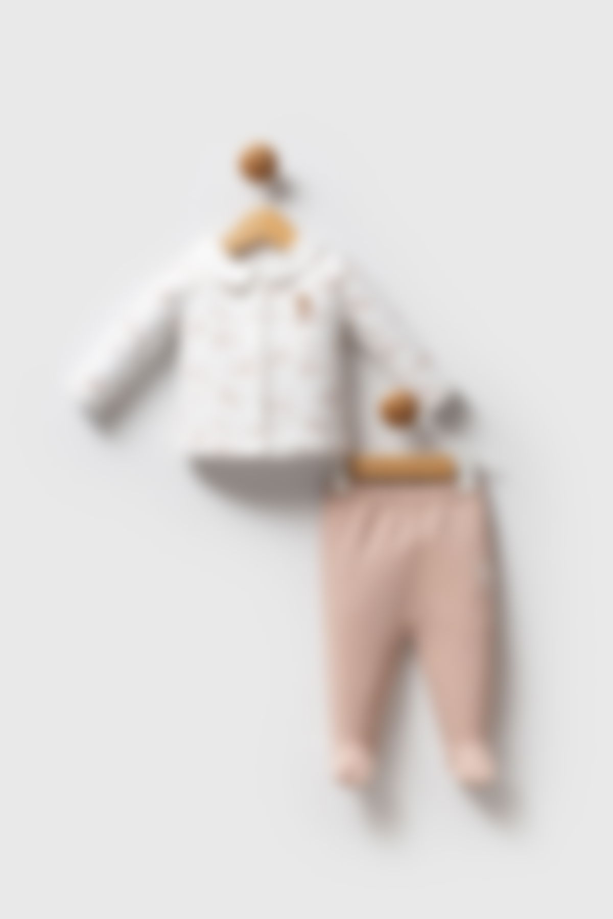 U.S. Polo Assn - U.S. Polo Assn Kız Bebek Beyaz Bebek Takımları
