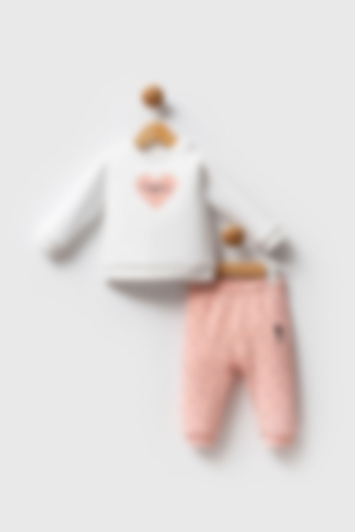 U.S. Polo Assn - U.S. Polo Assn Kız Bebek Beyaz Bebek Takımları