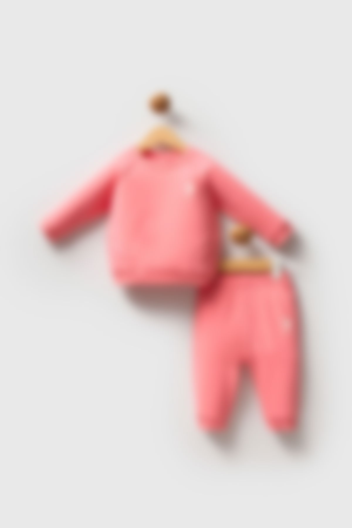 U.S. Polo Assn - U.S. Polo Assn Kız Bebek Pembe Bebek Takımları