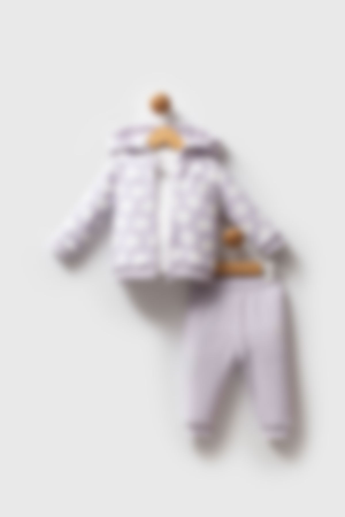 U.S. Polo Assn - U.S. Polo Assn Kız Bebek Mor Bebek Takımları