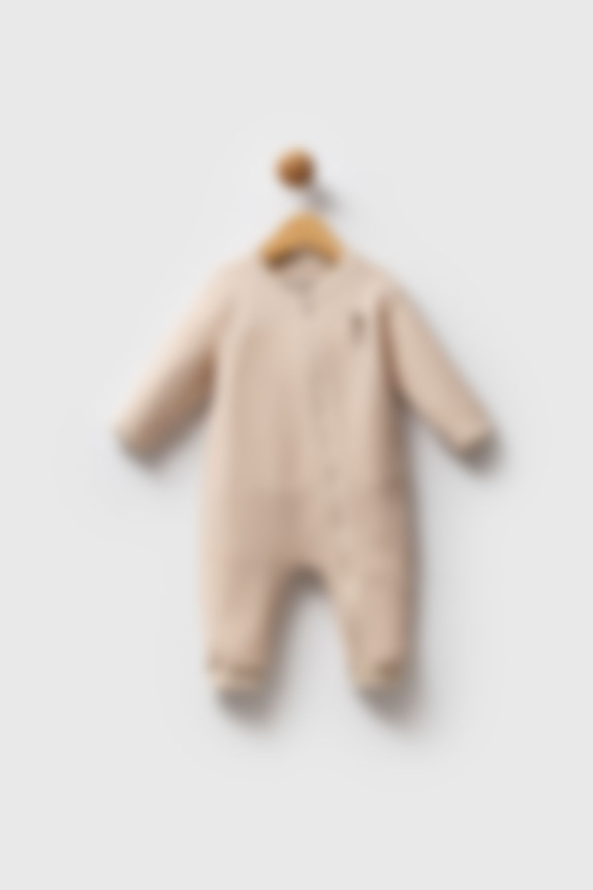 U.S. Polo Assn - U.S. Polo Assn Erkek Bebek Bej Tulum