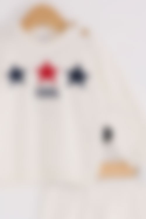U.S. Polo Assn - U.S. Polo Assn Erkek Bebek Ekru Bebek Takımları