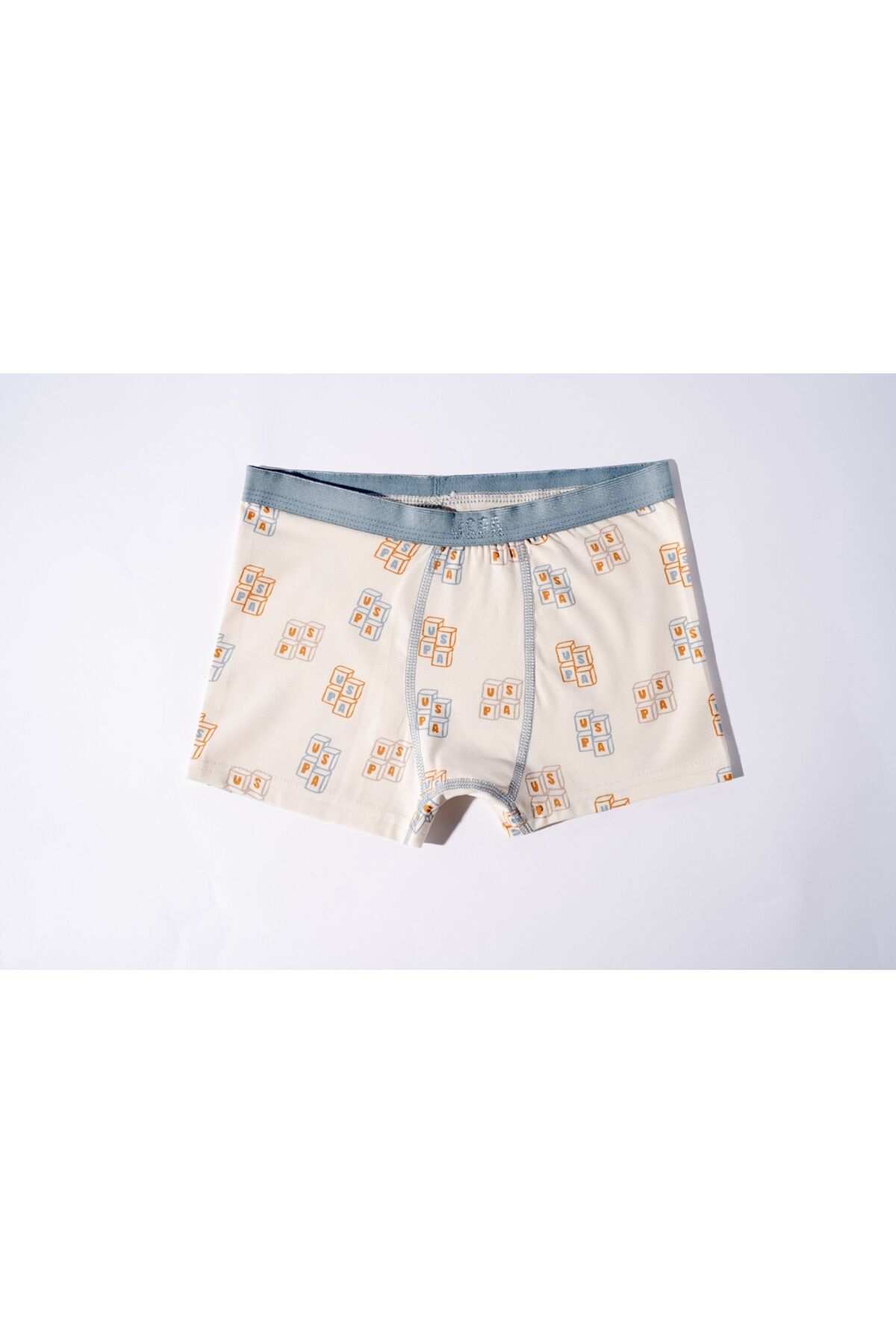 U.S. Polo Assn - U.S Polo Assn Erkek Çocuk Krem İç Giyim (1)