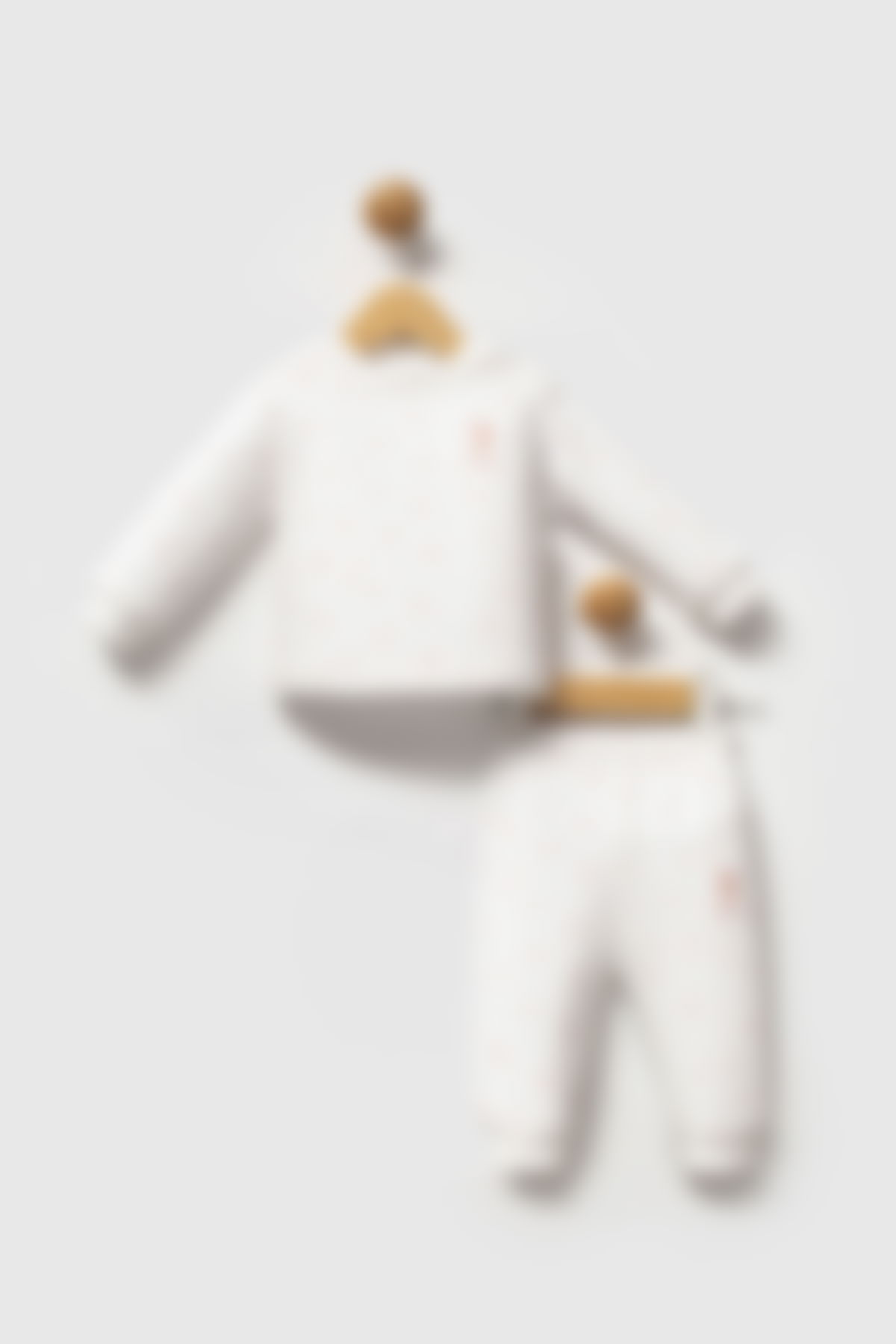 U.S. Polo Assn - U.S. Polo Assn Kız Bebek Beyaz Bebek Takımları
