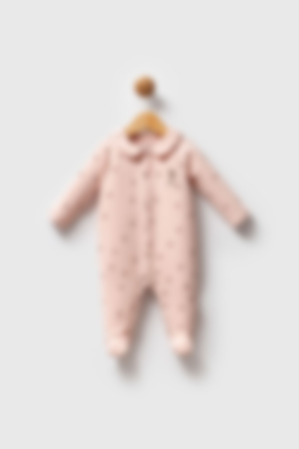 U.S. Polo Assn - U.S. Polo Assn Kız Bebek Pembe Tulum