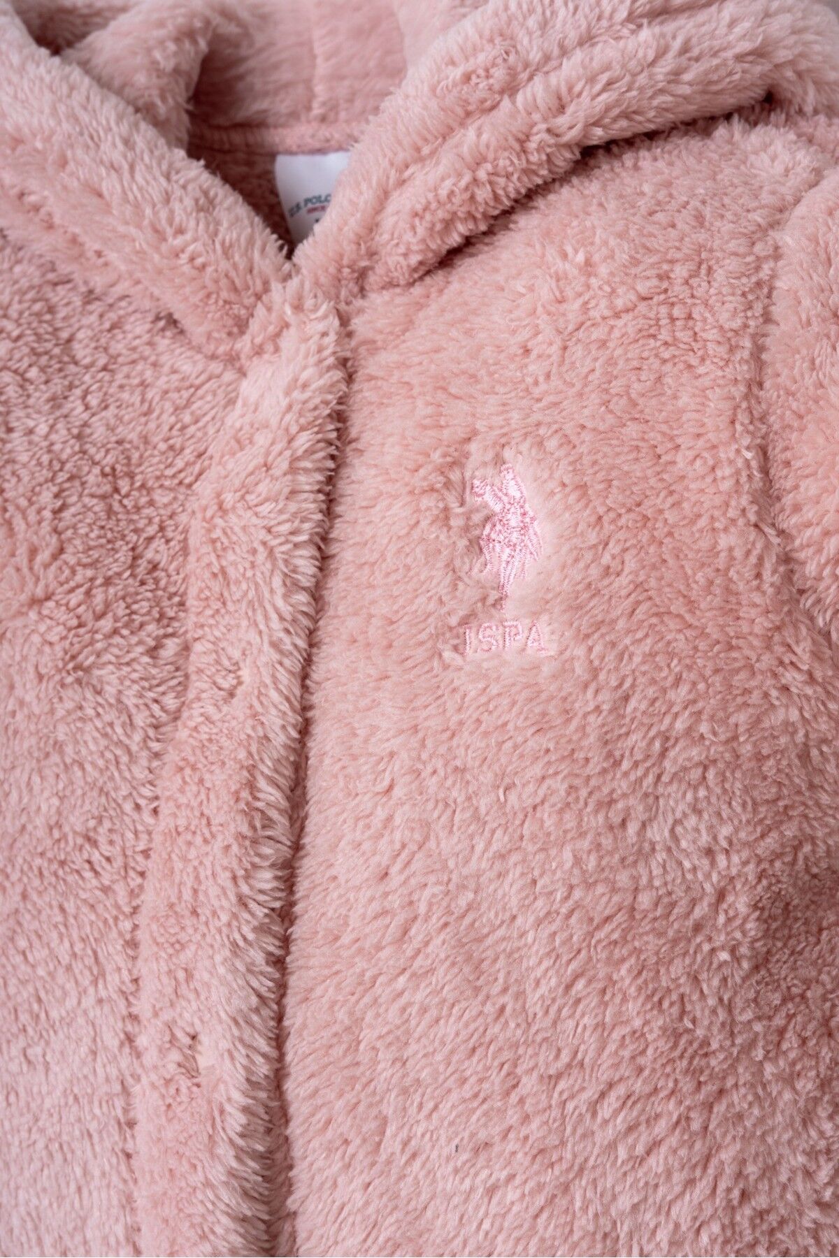 U.S. Polo Assn - U.S. Polo Assn Kız Bebek Pembe Takım (1)